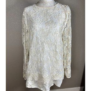 Vintage‎ Eve's Allure Beaded Top